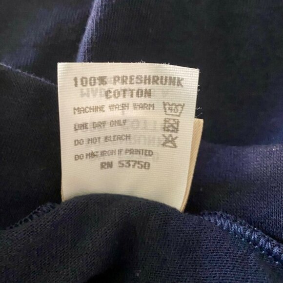 Northwest Territory Navy Blue Long Sleeve Mock Neck Shirt Men's Large - Picture 8 of 8